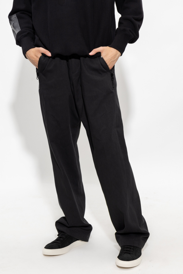 Cotton trousers Dries Van Noten - jeans sally comme neuf